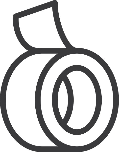 胶带的图标图片下载