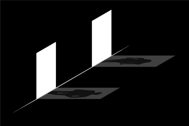 两个人打开门，带着影子的男男女女图片下载