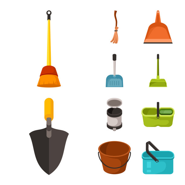 设计设备和家务符号图片下载