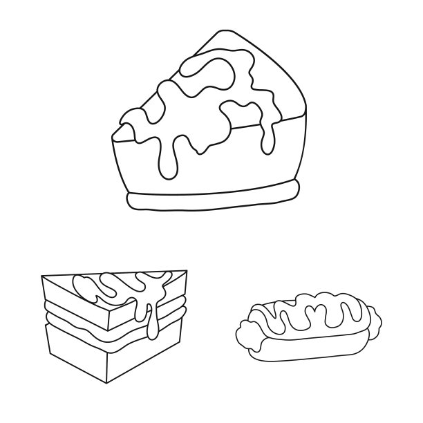 设计温馨与产品标志套装图片下载