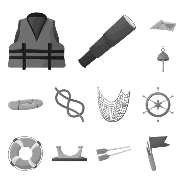 孤立对象航海和航行图标图片下载