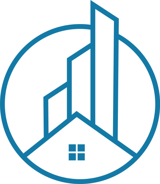 建筑标志模板图片下载