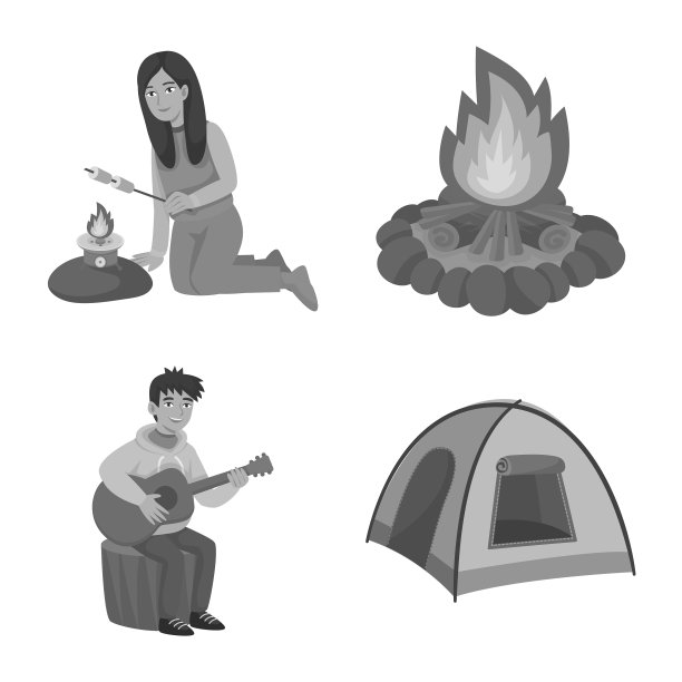 设计娱乐旅游标志集图片下载