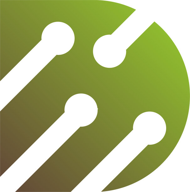 首字母与技术标志模板图片下载