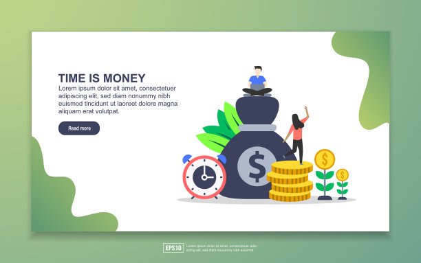 登陆页面模板时间是金钱现代图片下载