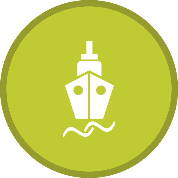 船舶字形多色背景图片下载