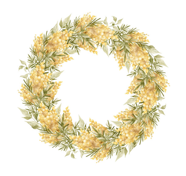 水彩框架图片下载