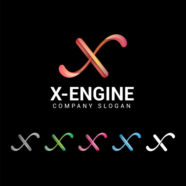 x-engine标志设计图片下载