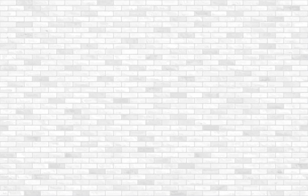 白灰相间的砌块砖墙无缝图案纹理背景图片下载