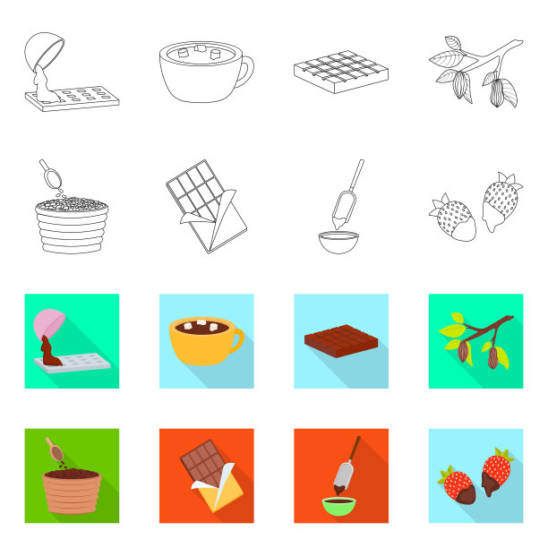 食物和美味的标志图片下载