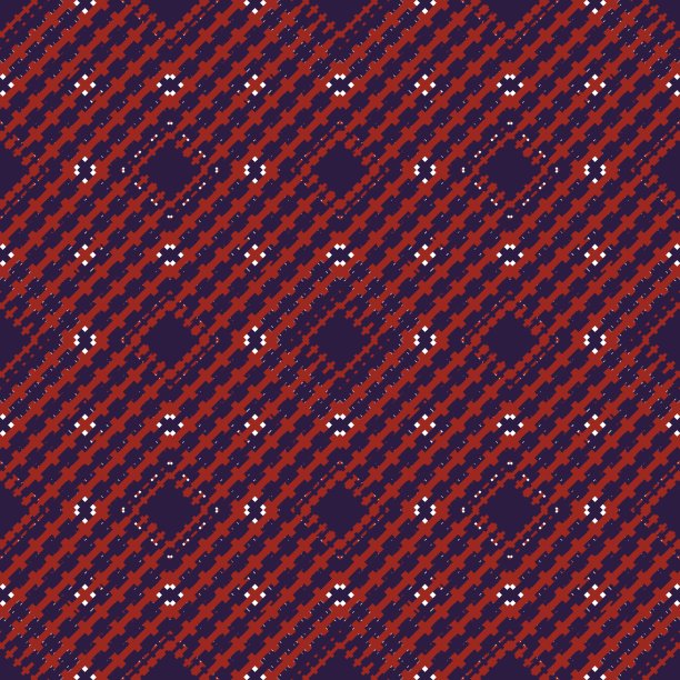 无缝图案几何图案有条纹背景无缝纹理红蓝白插图背景适合时尚纺织品，图形图片下载