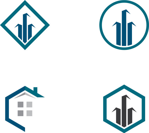 物业及建筑标志设计图片下载