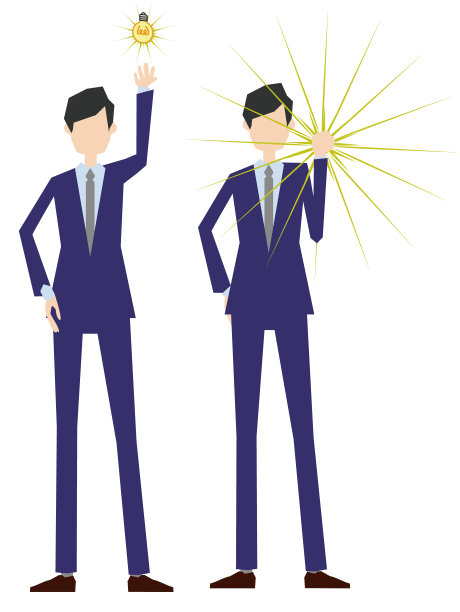 一名办公室职员换了一个灯泡，一名办公室职员得到了强大的灵感图片下载