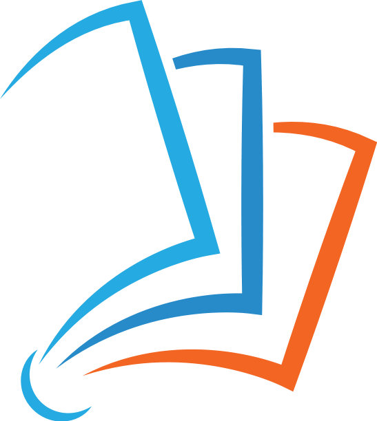 图书教育标志模板图片下载