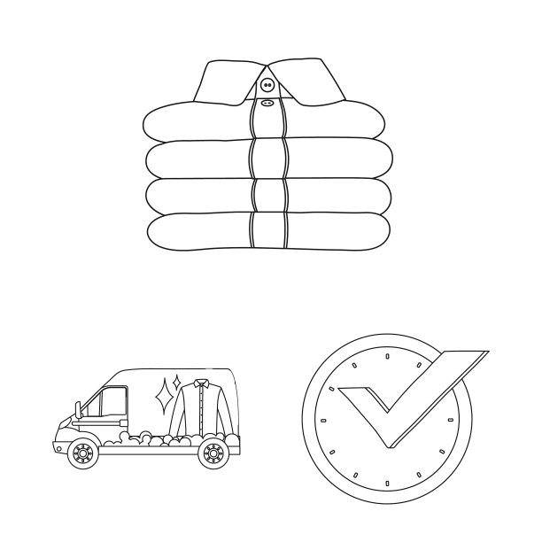 洗衣和清洁图标图片下载