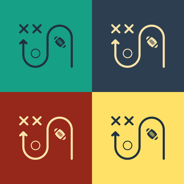 色彩规划策略概念图标孤立上图片下载