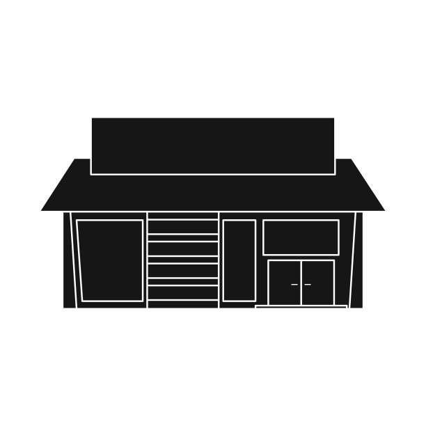 设计大型超市和公共标志集图片下载