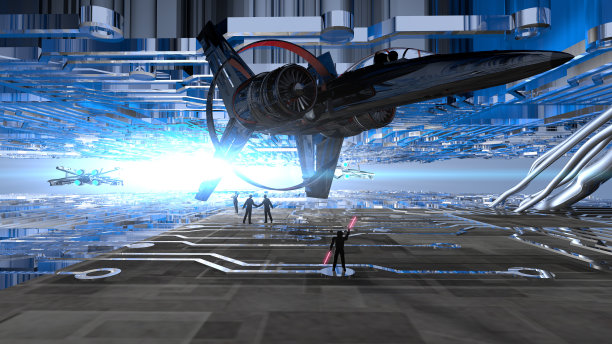 宇宙飞船的港口图片下载