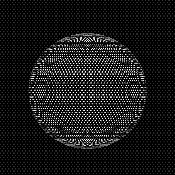 抽象球体图标方形像素化图片下载