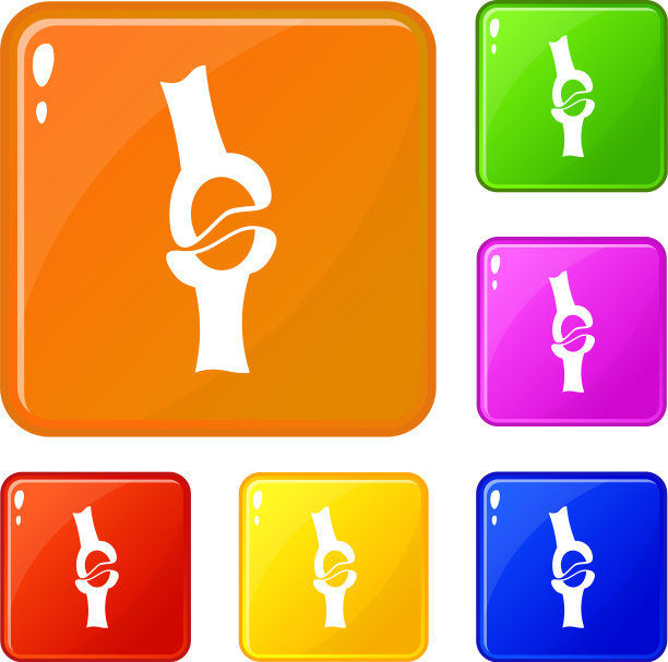 膝关节图标设置颜色图片下载