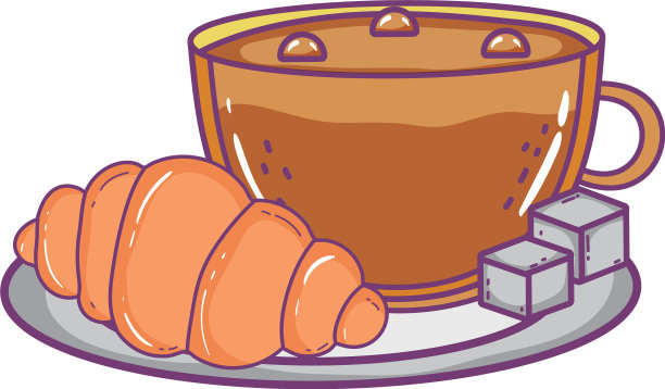 孤立咖啡杯设计图片下载