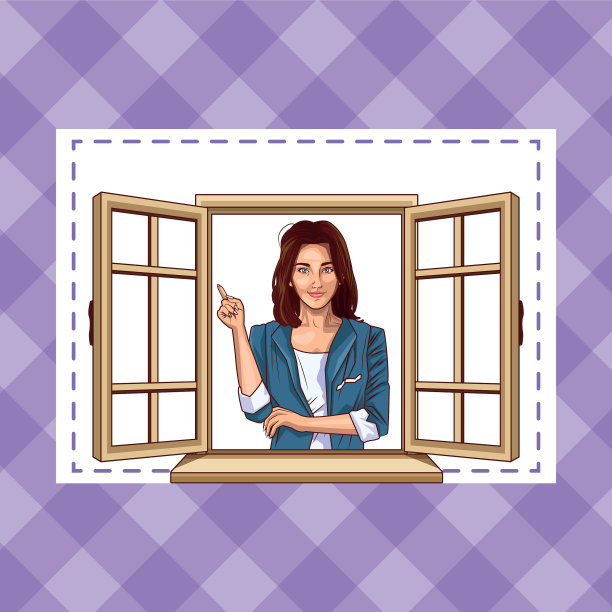 波普艺术美女卡通图片下载