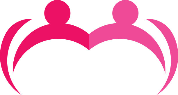 社区关怀标志模板图片下载