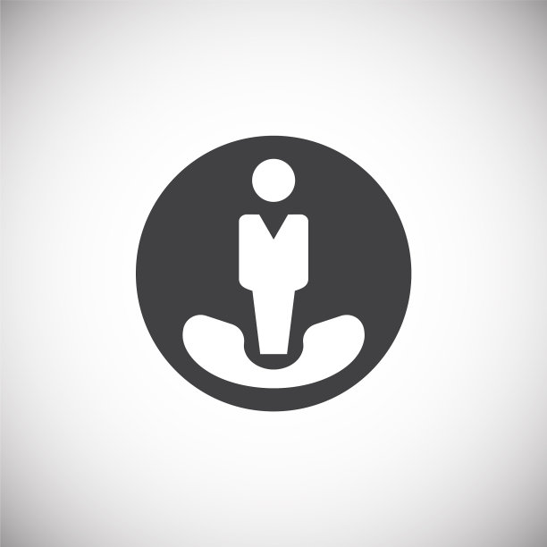 商务人士相关图标的背景图片下载