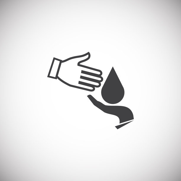 献血相关图标的背景图片下载