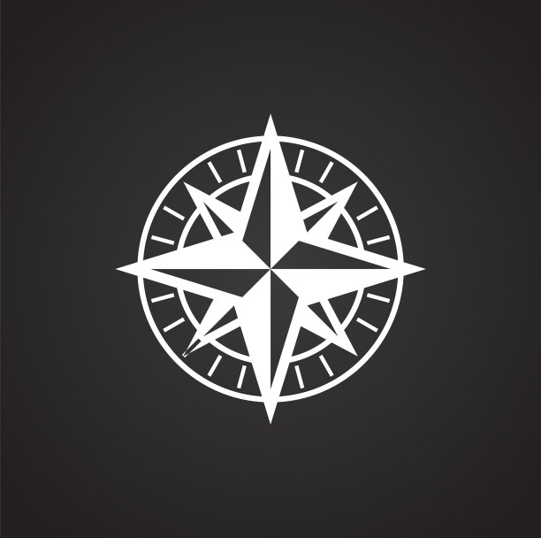 Windrose图标的背景图形和网络图片下载