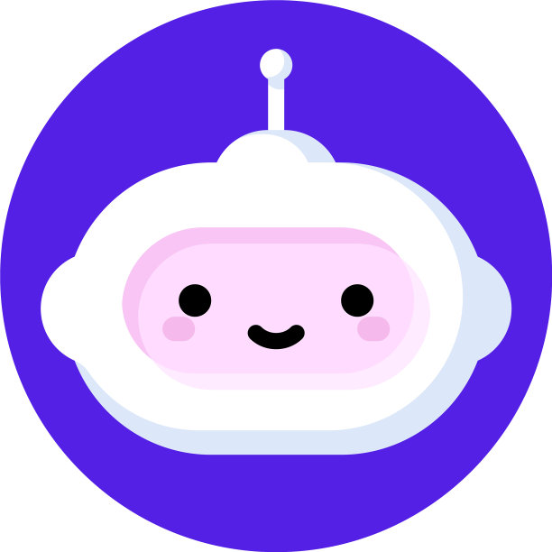 可爱的机器人，象征着在线聊天机器人图片下载