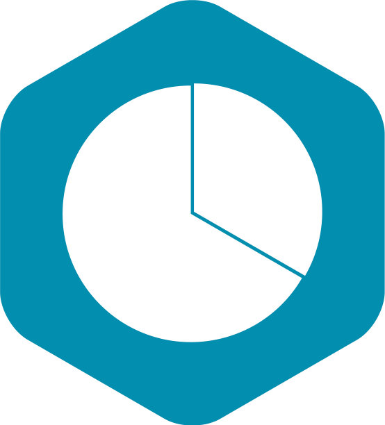 圆形图表信息图表图标风格简单图片下载