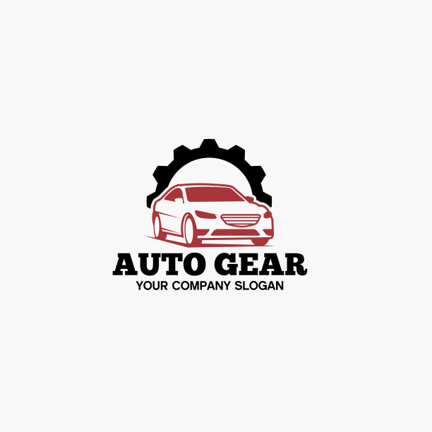 汽车齿轮标志模板图片下载