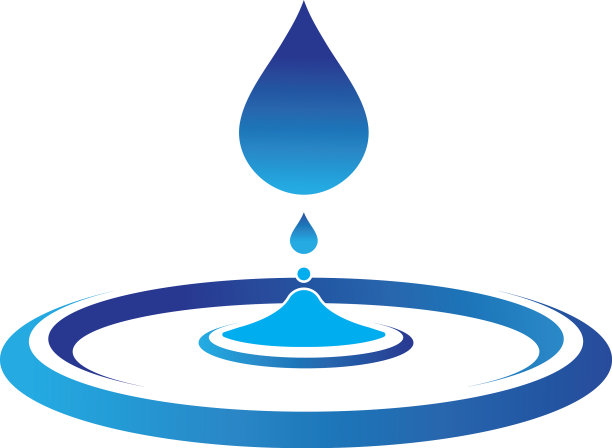 水滴标志模板图片下载