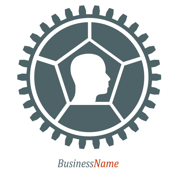 几何设计会徽图片下载