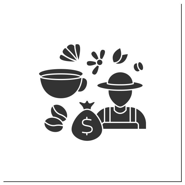 农业字形图标图片下载