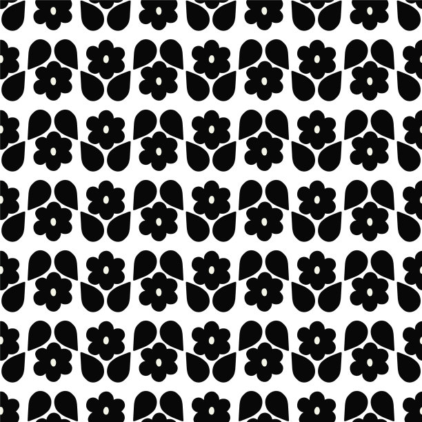 无缝重复模式风格的黑色和图片下载