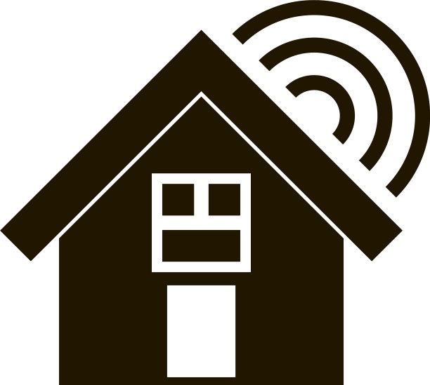 Smart village家居图标简约风格图片下载