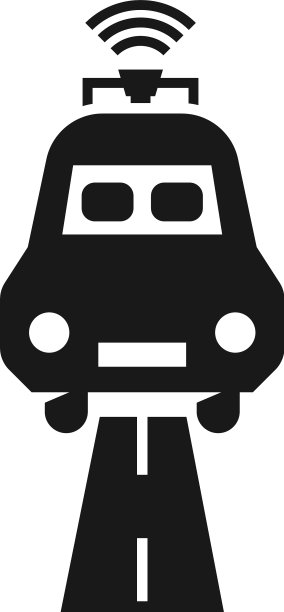 汽车智能车图标风格简单图片下载