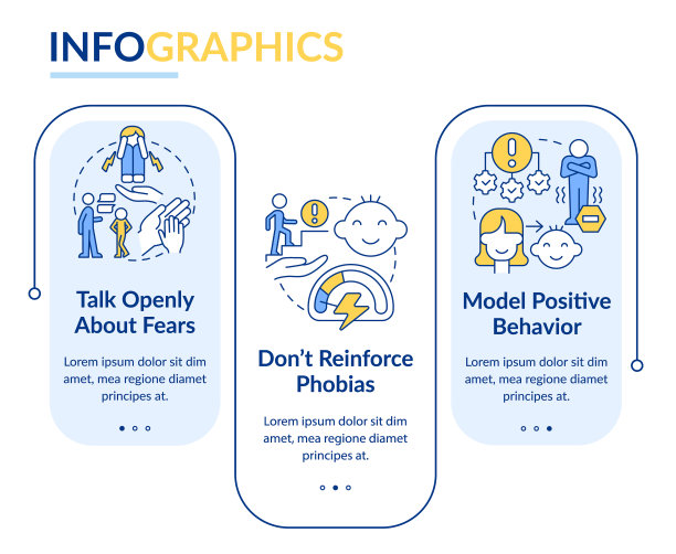 帮助子蓝色矩形信息图形模板图片下载