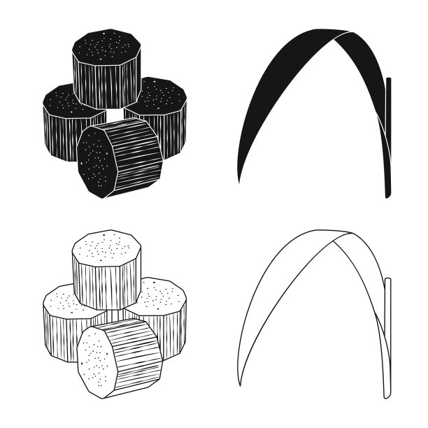 孤立的对象农场和农业符号图片下载