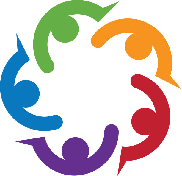 社区关怀标志模板图片下载