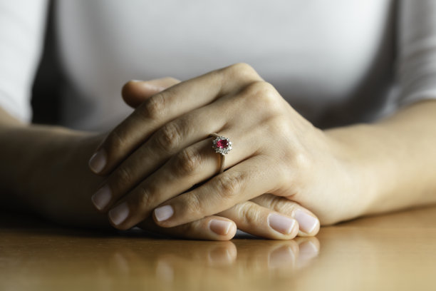 蓝宝石戒指图片下载