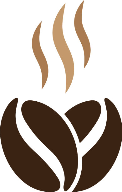 咖啡豆logo模板图片下载