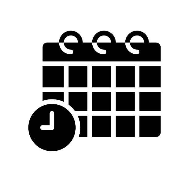 日历回校立体设计图标图片下载