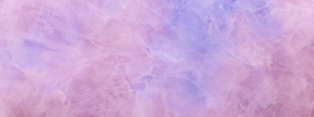 紫色粉红色和蓝色水彩画大理石花纹纸纹理与苍白的梯度颜色和斑驳的染色图案水平全景头横幅背景设计图片下载