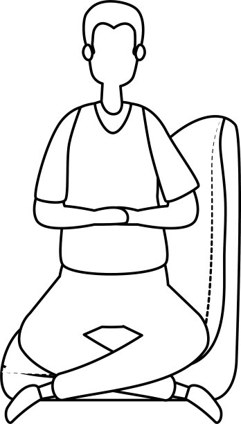 优雅的商人坐在沙发上图片下载