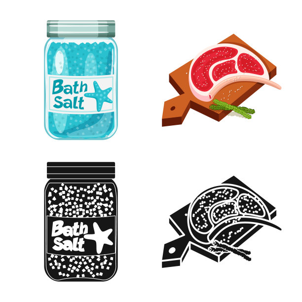 烹饪和海上标志集图片下载