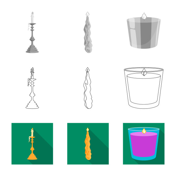 孤立物体松弛和火焰标志图片下载