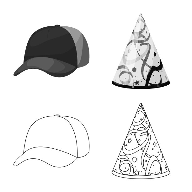 衣服和帽子图标设置图片下载